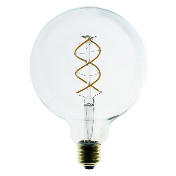 Edison Soft žiarovka, LED žiarovka - SPHERE - 5W, E27, Stmievateľná, 2200K